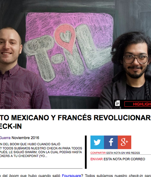 Entrevista con PRO MTY Magazine, 2016