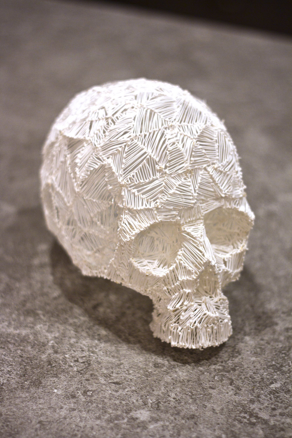 3d pen sketch of a skull |3Doodler — riikc | Mexican artist based in